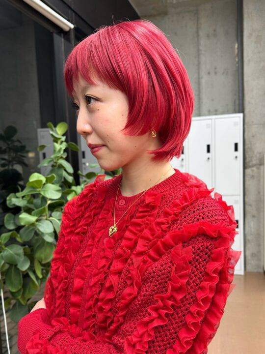 チェリーレッド｜ヘアカタログ｜アリミノヘアカタログ｜IROTRIP（イロトリップ）